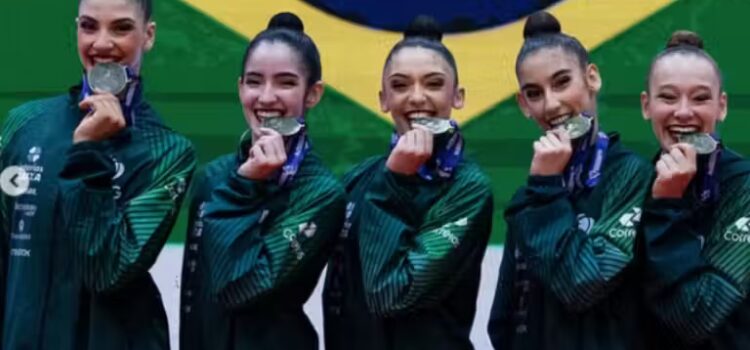 Ouro para o Brasil: meninas da ginástica rítmica conquistam o 1º lugar no Pan-Americano