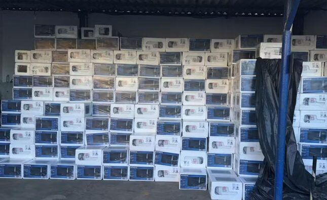 Suspeito de participar de roubo de carga de micro-ondas avaliada em R$ 600 mil é preso em Feira de Santana