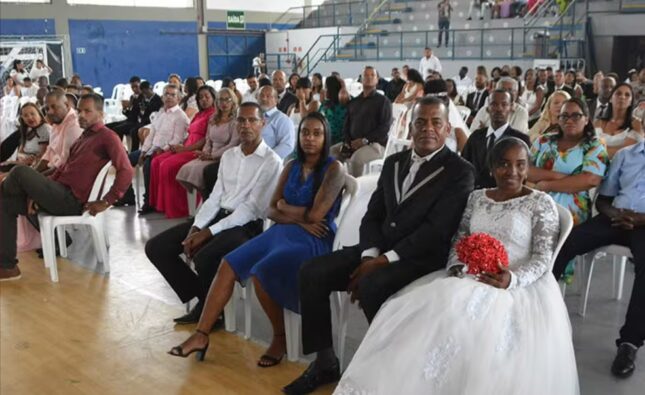 Inscrições para casamento civil coletivo em Feira de Santana estão abertas; saiba como participar