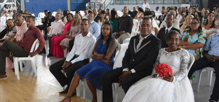 Inscrições para casamento civil coletivo em Feira de Santana estão abertas; saiba como participar
