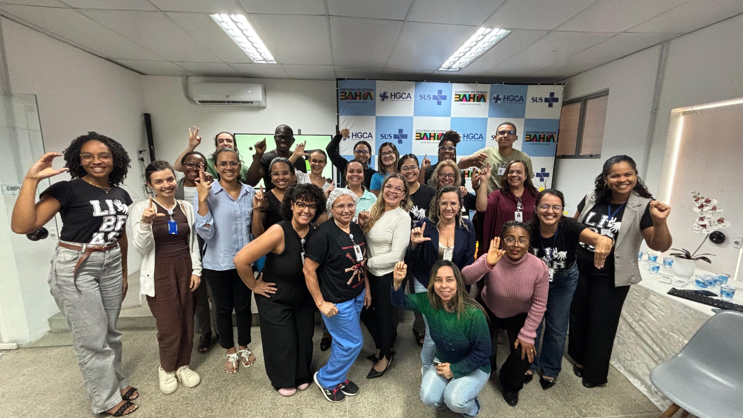 Hospital Clériston Andrade inicia 3ª edição do curso de Libras para profissionais da saúde em parceria com a UFRB
