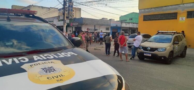 Homem é assassinado a tiros perto do local de trabalho em Feira de Santana
