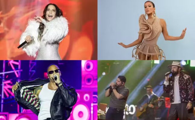 Ivete, Claudia Leitte, Léo Santana, Jorge & Mateus e mais: veja programação completa do Festival Virada Salvador 2026