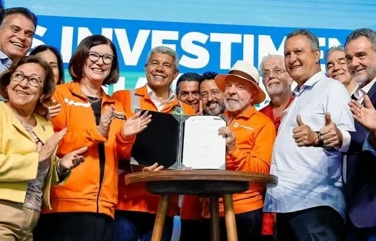 Governo do Estado e Petrobras assinam acordo para implantar canteiro de obras da Ponte Salvador-Itaparica no Estaleiro São Roque
