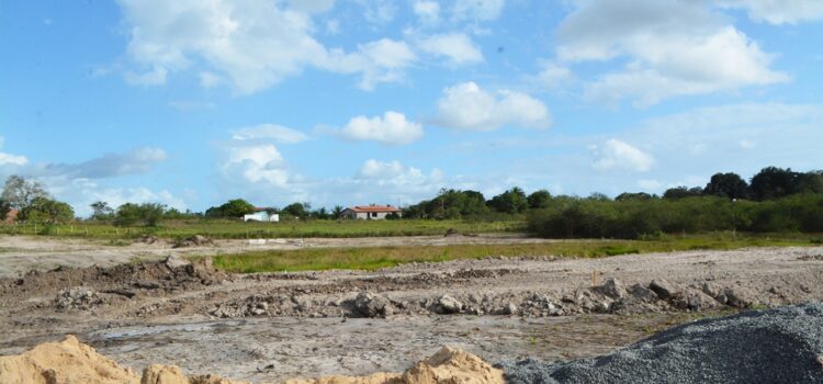 Obras de revitalização do Tanque da Matinha dos Pretos avançam em Feira de Santana