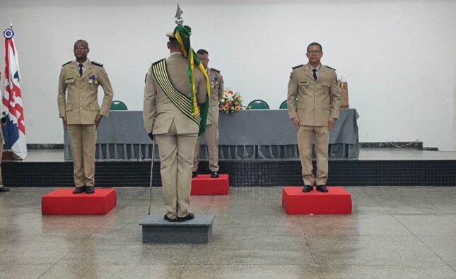 Trocas de comando na Guarda e 64ª CIPM