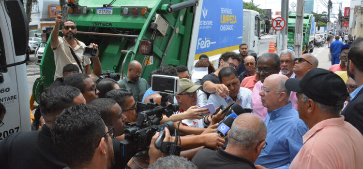 Novos basculhantes reforçam coleta em Feira de Santana