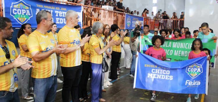 Copa EDU tem início e empolga estudantes da rede municipal de Feira de Santana
