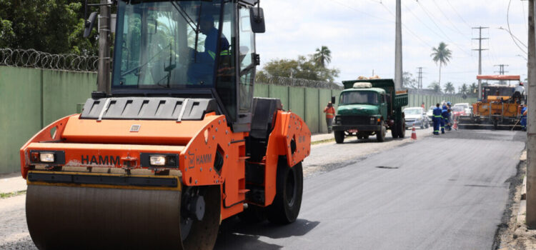 “Ruas Olney e Três Irmãos serão pavimentadas”