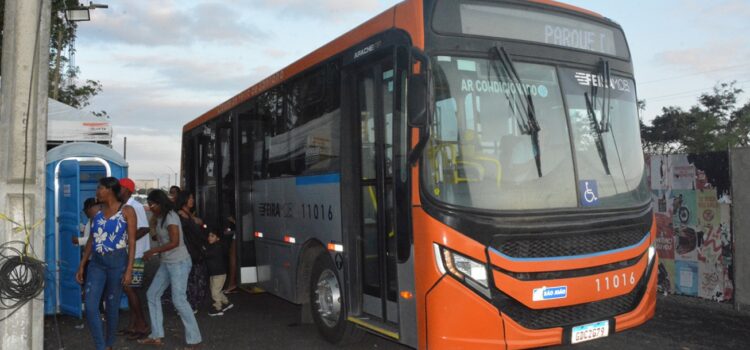 Prefeitura de Feira reforça transporte coletivo durante comemorações de Natal