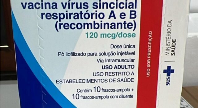 Feira de Santana recebe nova vacina contra o Vírus Sincicial Respiratório para gestantes