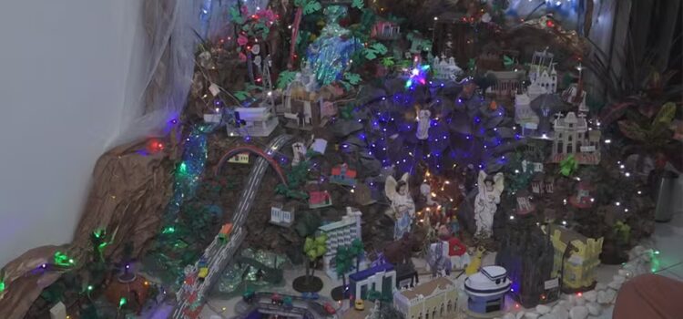 Presépios gigantes em Feira de Santana viram atração e mantêm viva tradição natalina