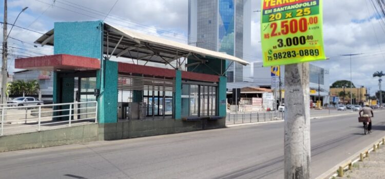 Secretaria de Meio Ambiente realiza retirada de propagandas irregulares em vias públicas