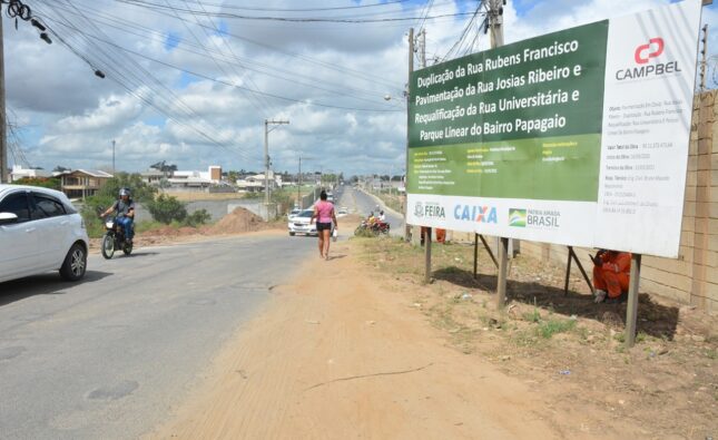 Prefeitura de Feira vai alargar rua Rubens Francisco Dias, no Papagaio
