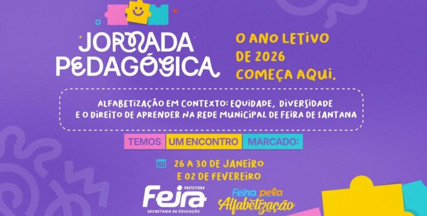 Jornada Pedagógica 2026 destaca alfabetização, equidade e direito de aprender na Rede Municipal