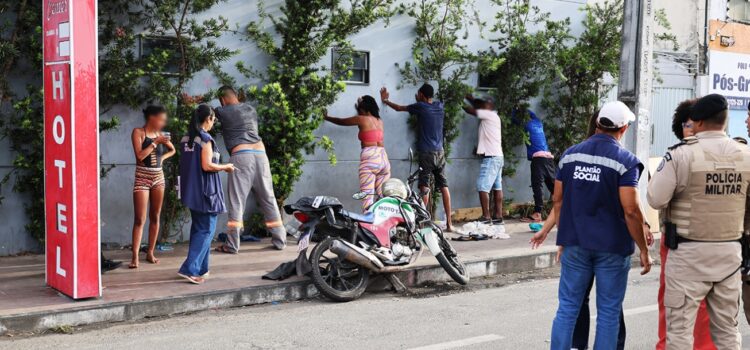 Operação integrada reforça fiscalização no entorno da rodoviária de Feira de Santana