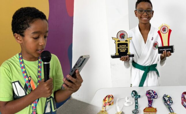 Crianças com autismo atendidas no CER-TEA revelam talentos e inspiram inclusão