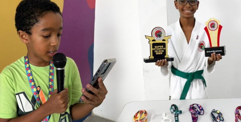 Crianças com autismo atendidas no CER-TEA revelam talentos e inspiram inclusão