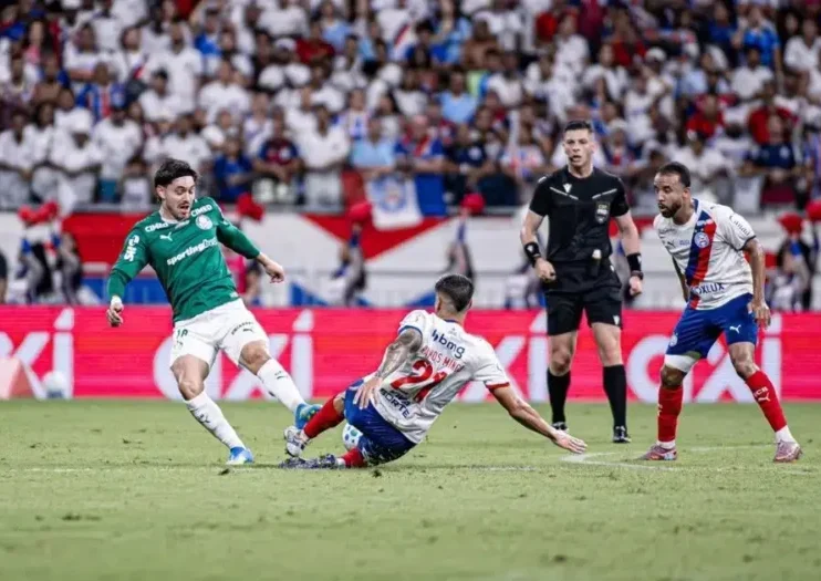 Bahia é superado pelo Palmeiras e sai do G-4 no Campeonato Brasileiro