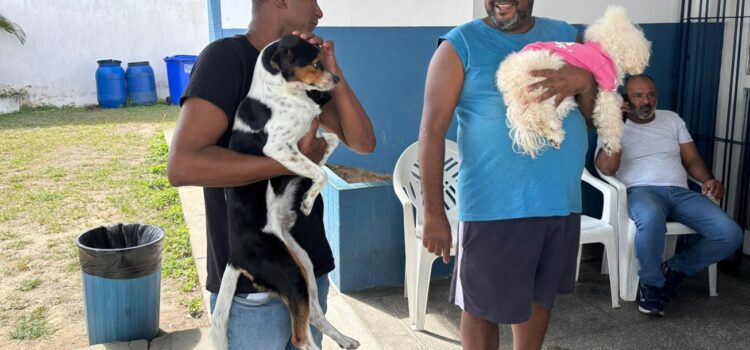 Feira de Santana promove mais um sábado de vacinação contra a raiva em cães e gatos