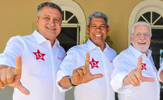 PT amplia força na Bahia com reeleição de Jerônimo e vitória de Rui Costa e Jaques Wagner