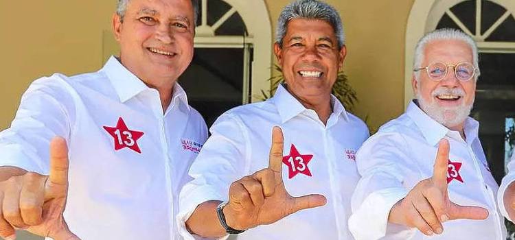 PT amplia força na Bahia com reeleição de Jerônimo e vitória de Rui Costa e Jaques Wagner