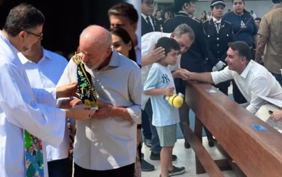 Dia de Nossa Senhora: Lula participa de missa restrita na capela do Alvorada; evangélico, Flávio vai à Catedral de Brasília