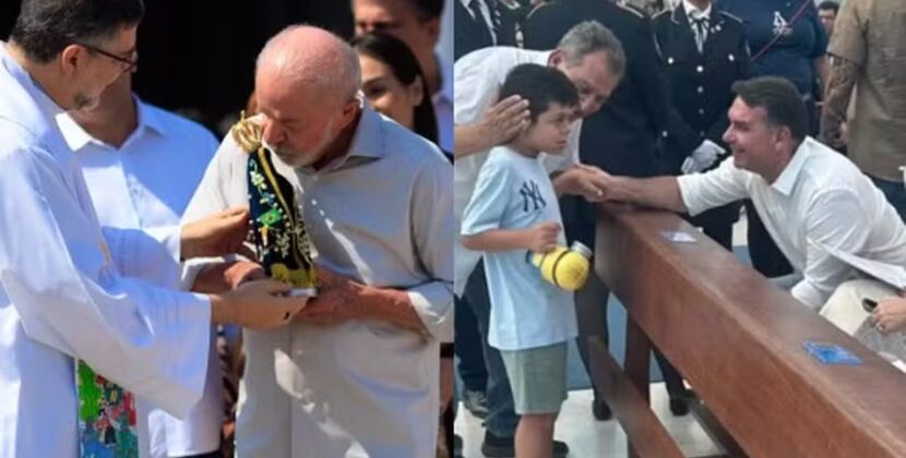 Dia de Nossa Senhora: Lula participa de missa restrita na capela do Alvorada; evangélico, Flávio vai à Catedral de Brasília